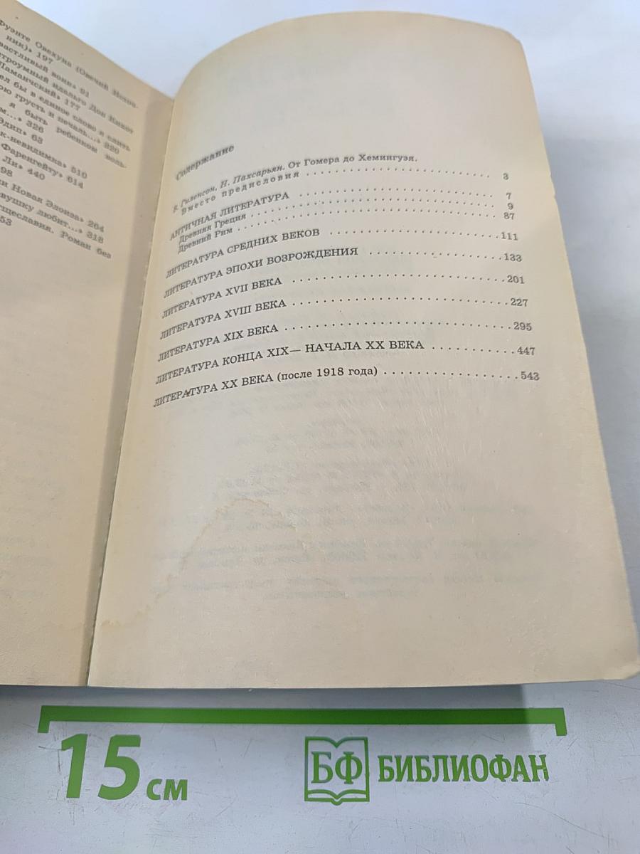 Все произведения школьной программы в кратком изложении: Зарубежная литература