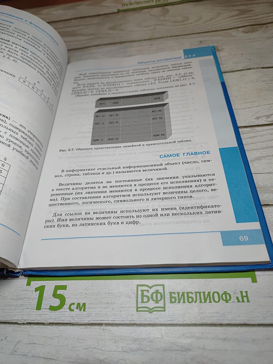 ИНФОРМАТИКА учебник для 8 класса