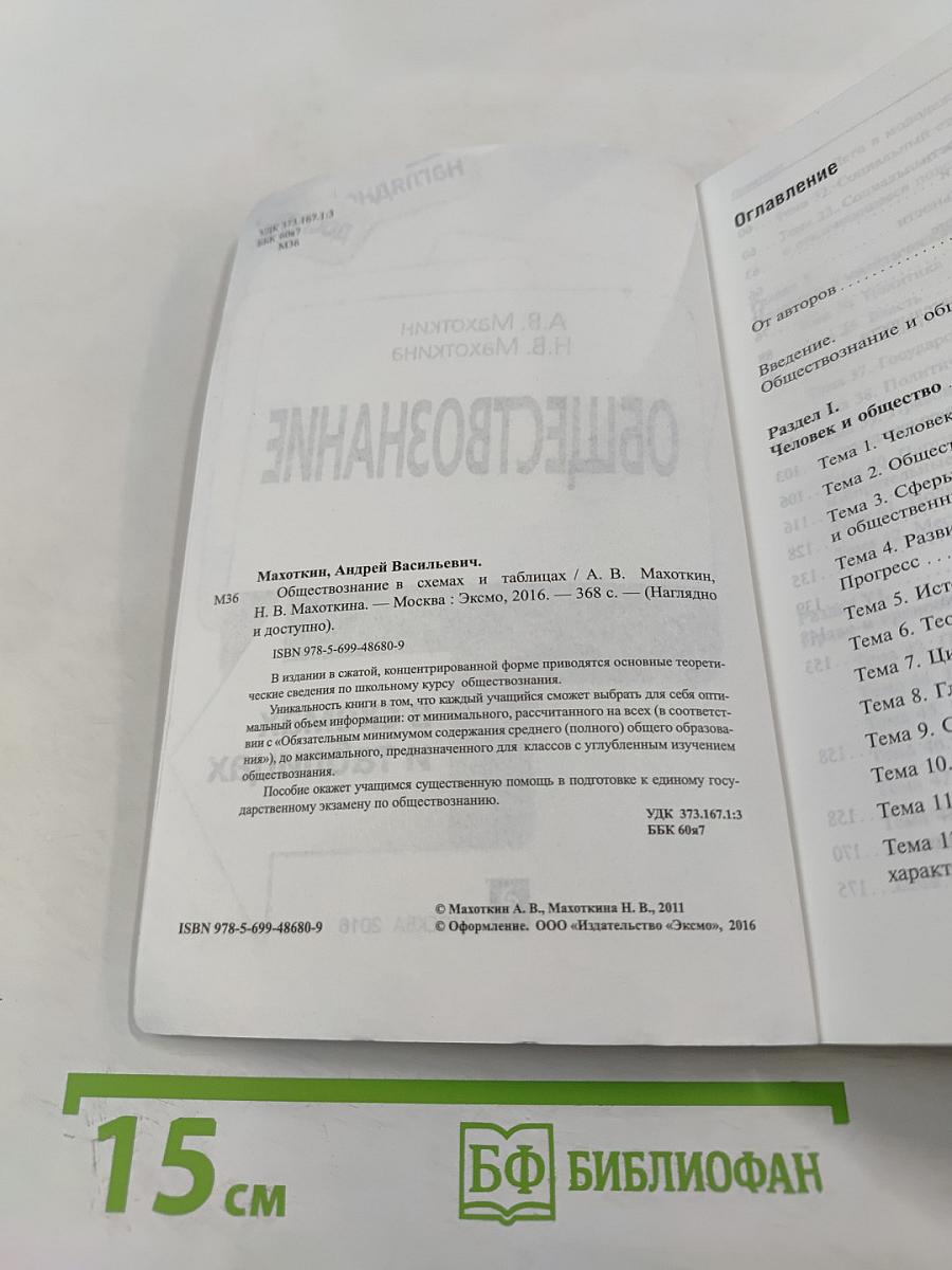 Обществознание в схемах и таблицах