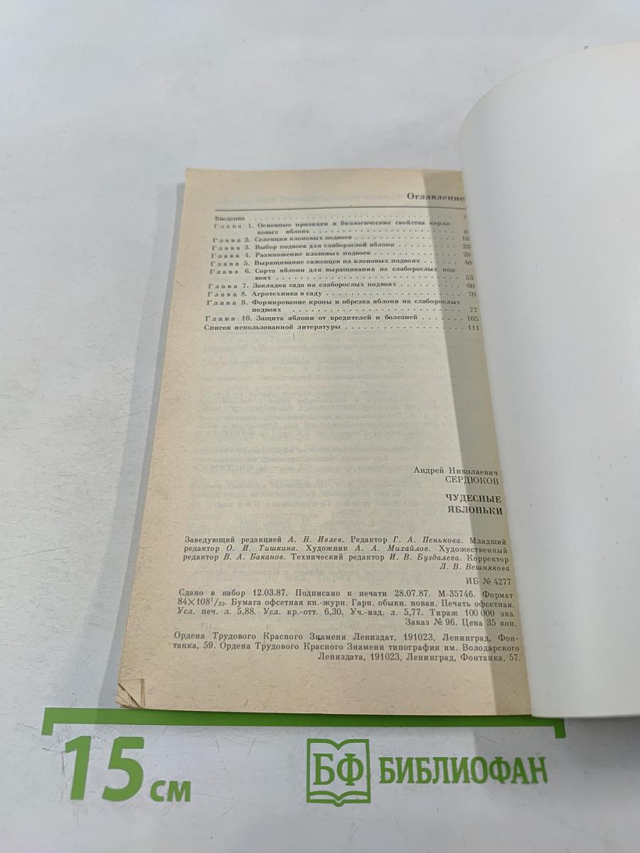 Чудесные яблоньки
