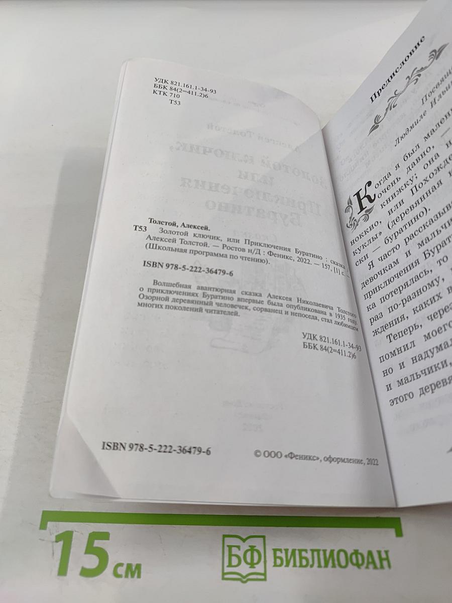 Золотой ключик, или Приключения Буратино. Начальная школа