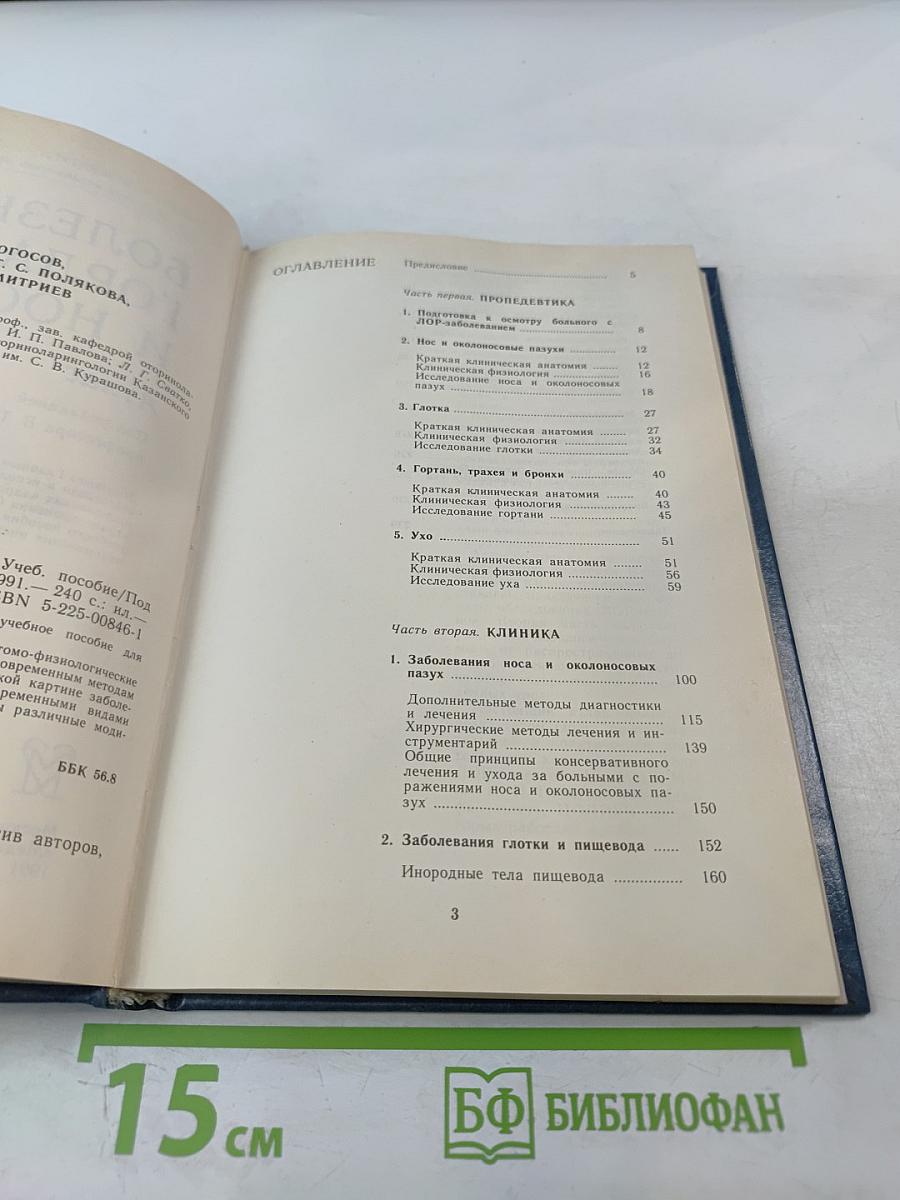 Болезни уха, горла и носа. Атлас