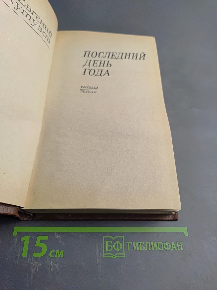 Последний день года