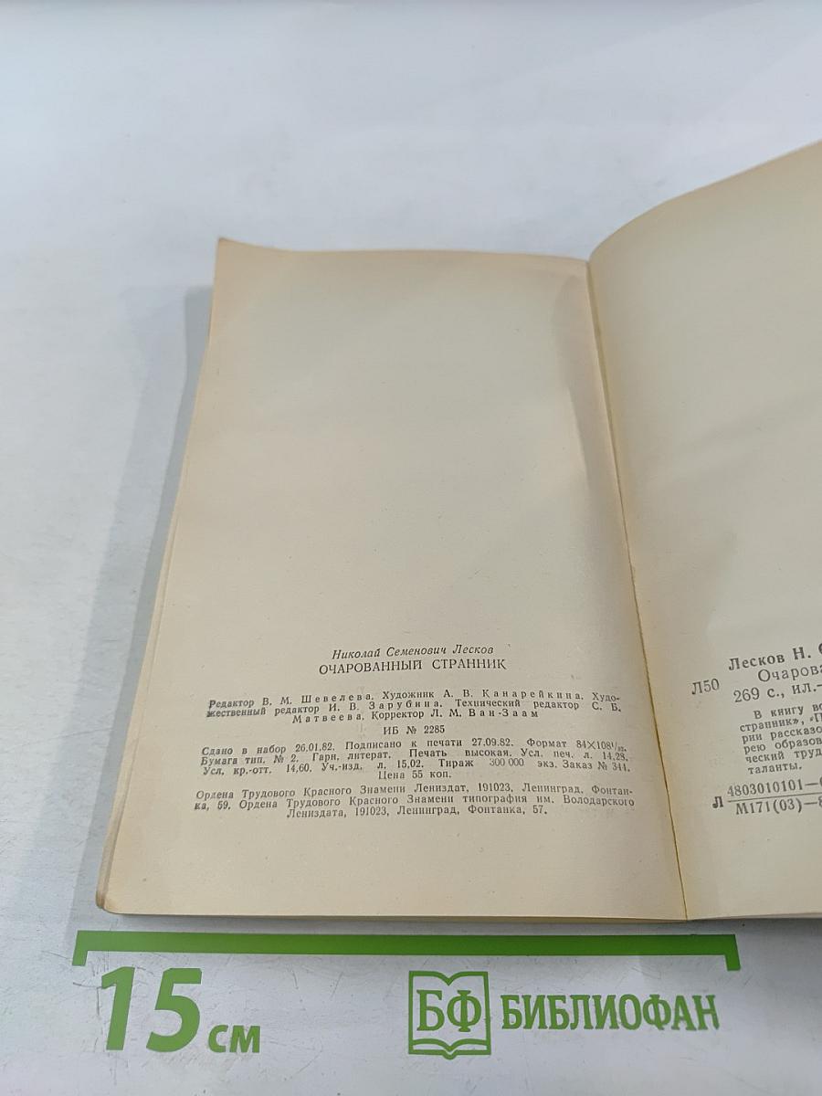 Очарованный странник для 6 класса