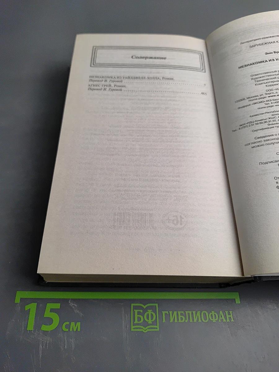 Незнакомка из Уайлдфелл-Холла