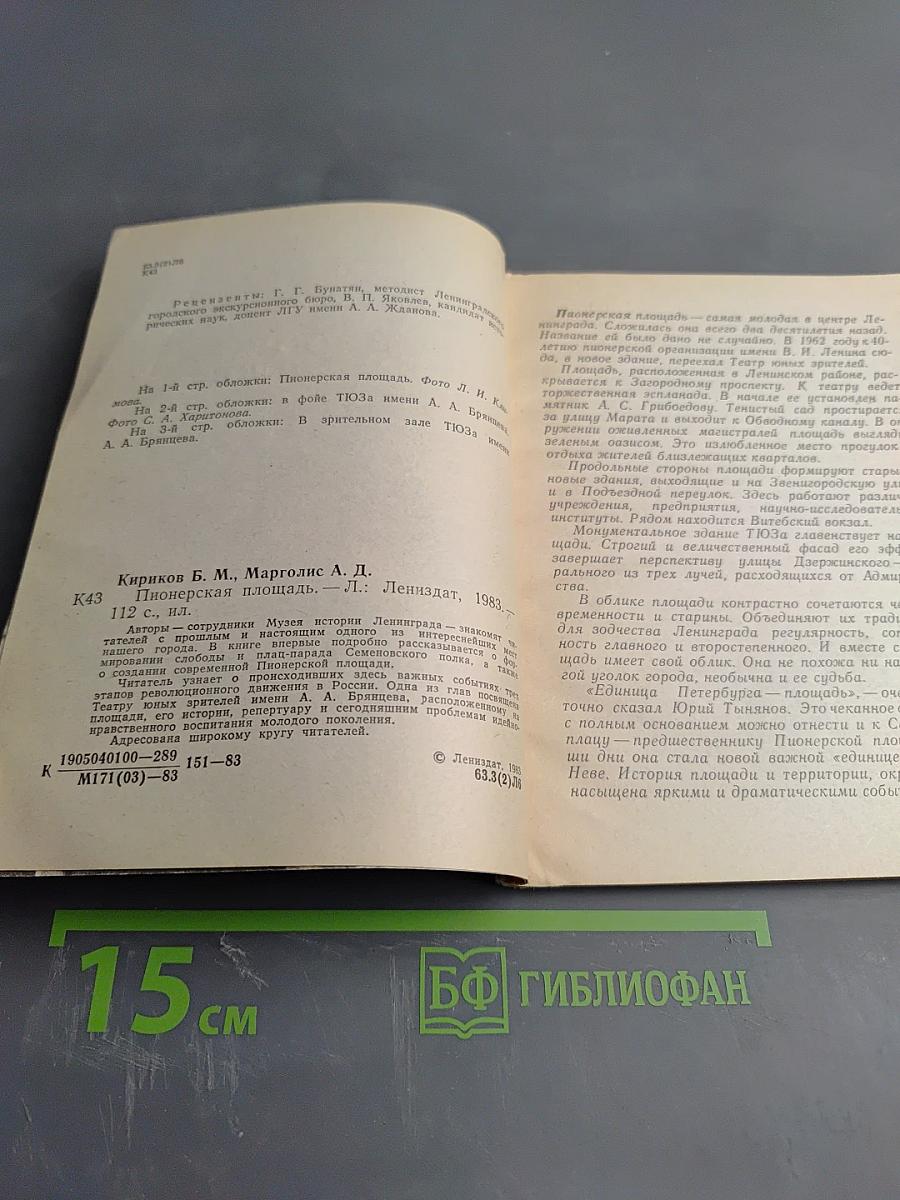 Пионерская площадь