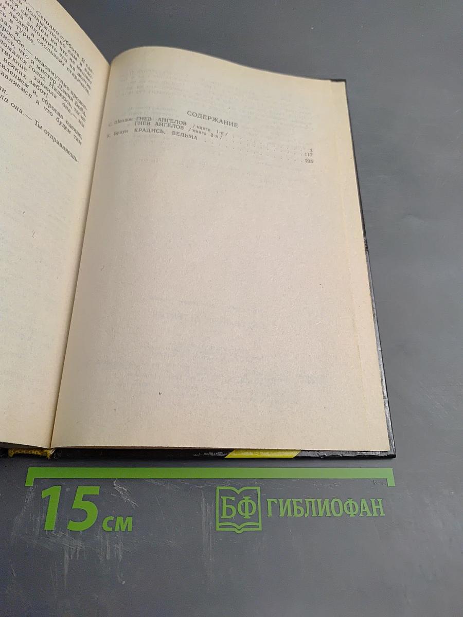 Сидней Шелдон. Гнев ангелов (книги первая и вторая) / Картер Браун. Крадись, ведьма!