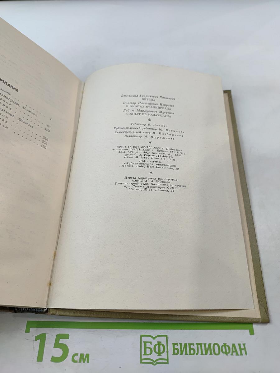 Великая Отечественная. Звезда. В окопах Сталинграда. Солдат из Казахстана