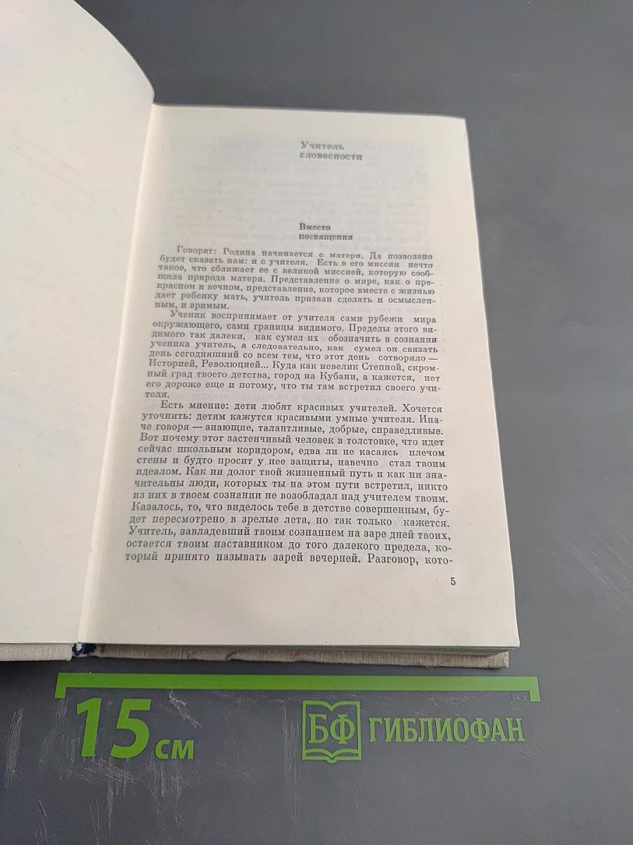 Учитель словесности