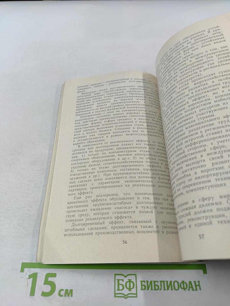 Ориентиры внешне-экономической деятельности (национальная экономика и предприятия в системе мирохозяйственных связей)