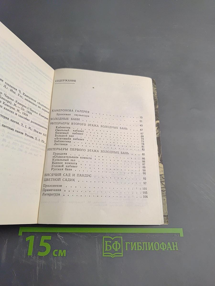 Архитектурный ансамбль Камерона в Пушкине