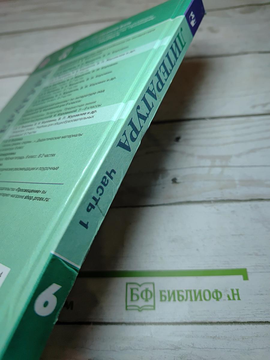 Литература, 6 класс, Часть 1