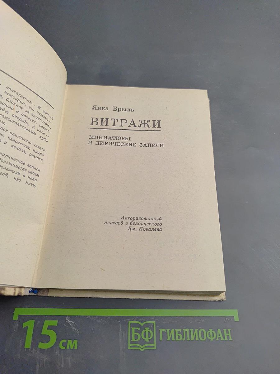 Витражи: Миниатюры и лирические записи