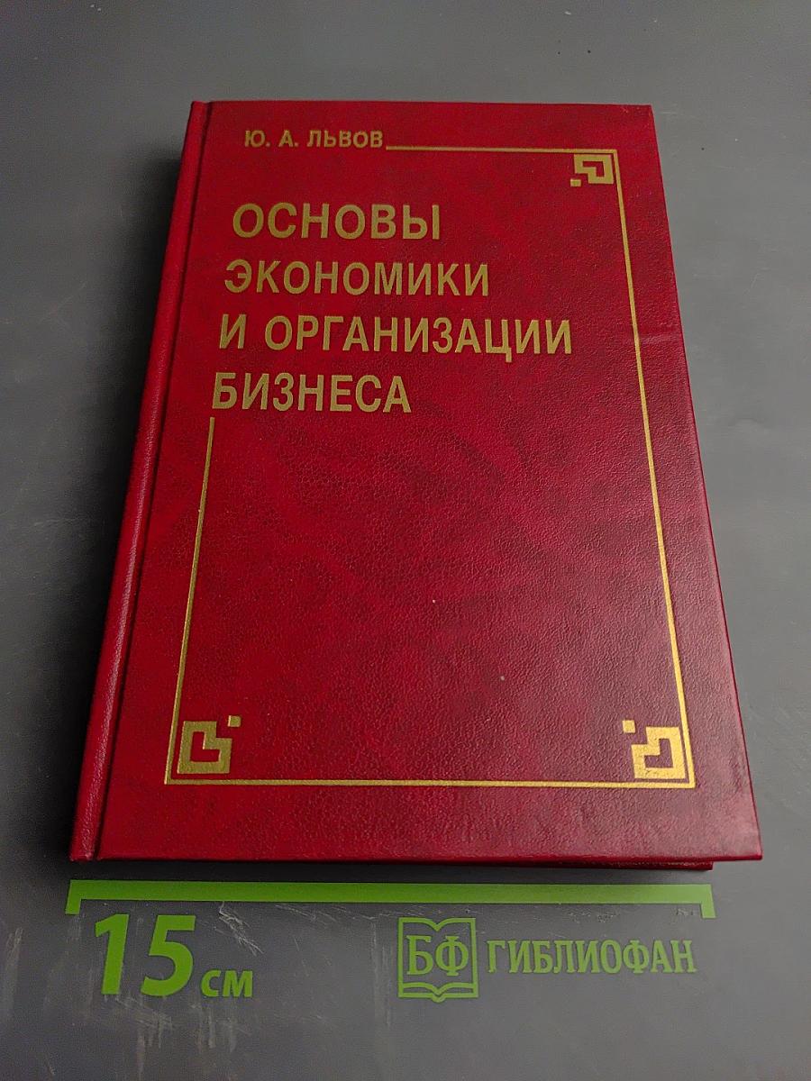 Основы экономики и организации бизнеса