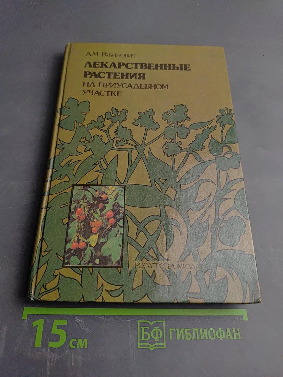 Лекарственные растения на приусадебном участке