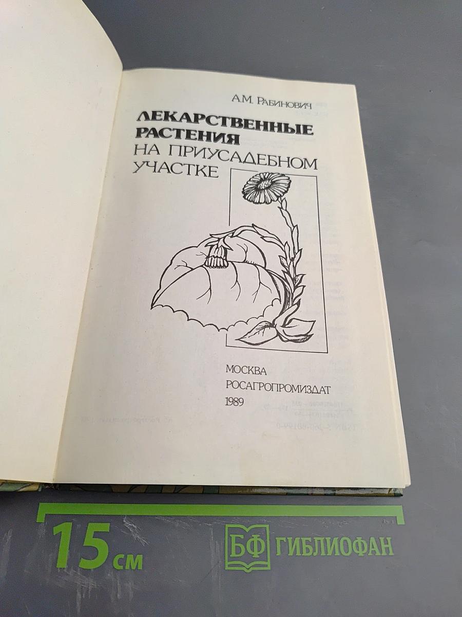 Лекарственные растения на приусадебном участке