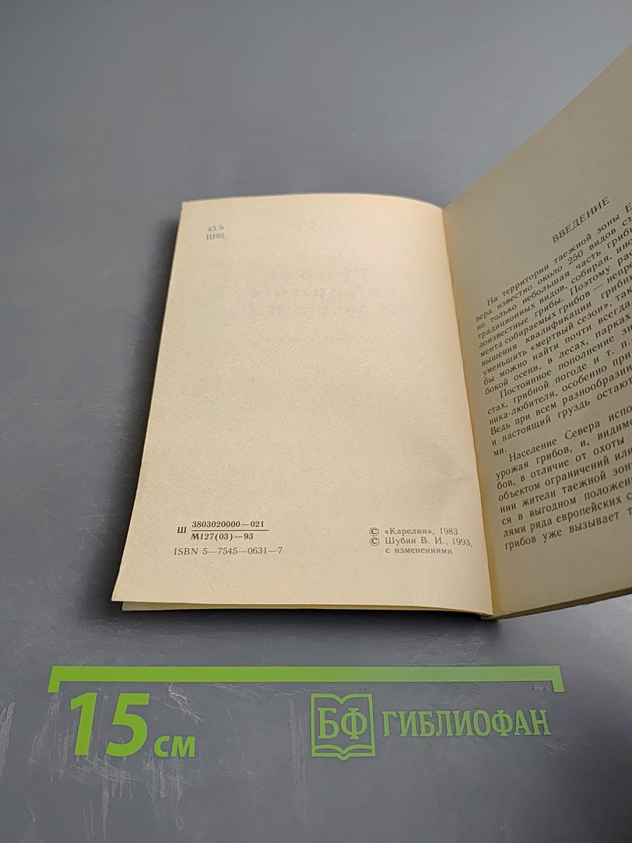 Грибы северных лесов