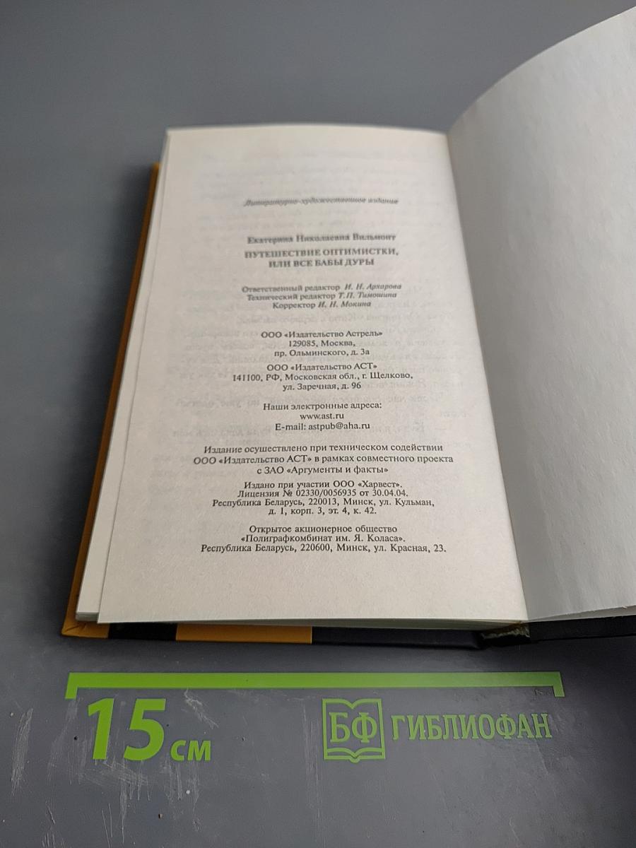 Путешествие оптимистки, или Все бабы дуры