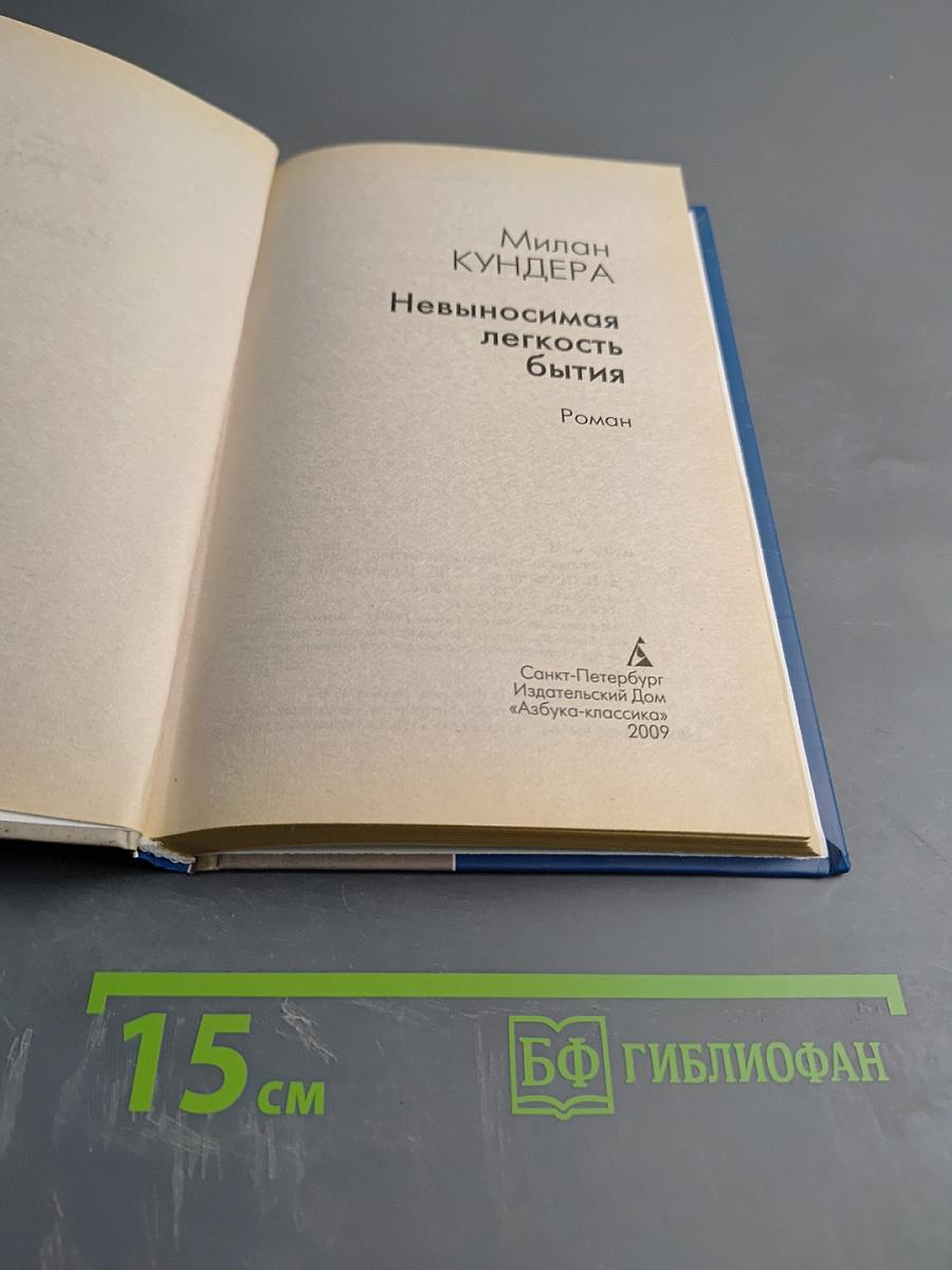 Невыносимая легкость бытия