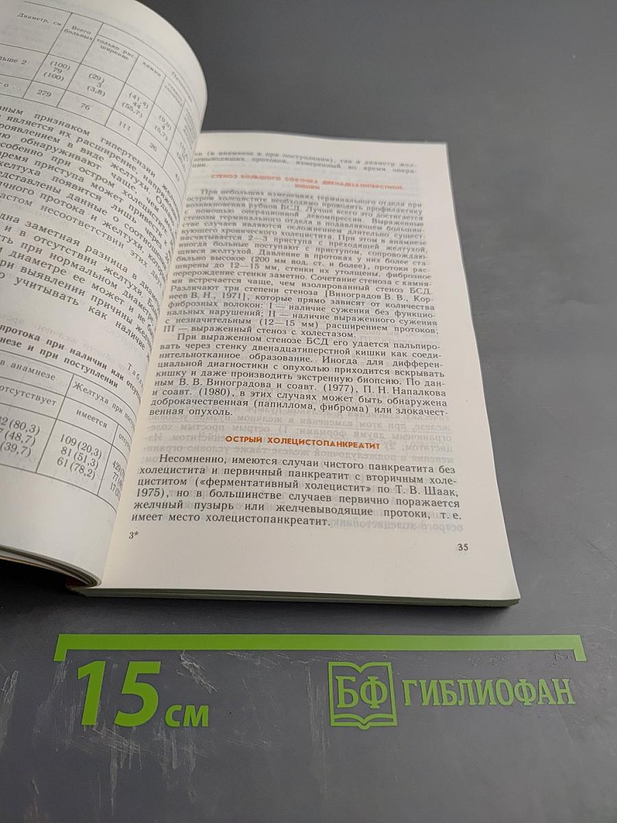 Экстренная хирургия желчных путей