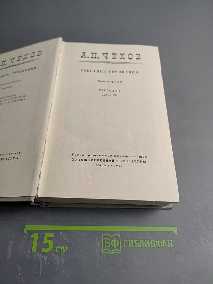 Собрание сочинений. Том первый: Рассказы 1880-1883