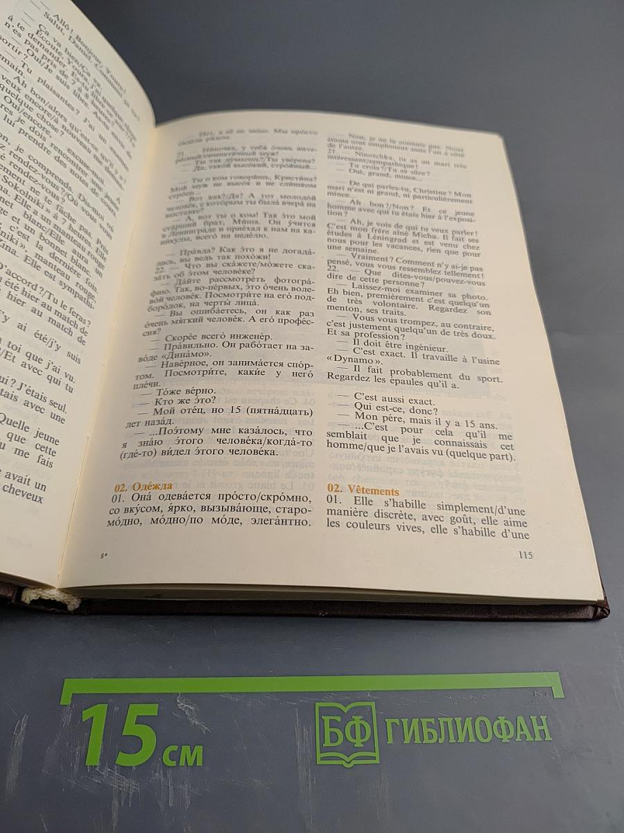 Русско-французские речевые параллели в темах и ситуациях