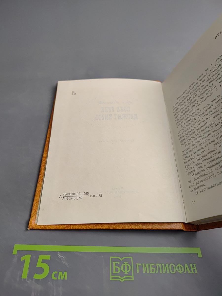 Пока рука держит кисть...