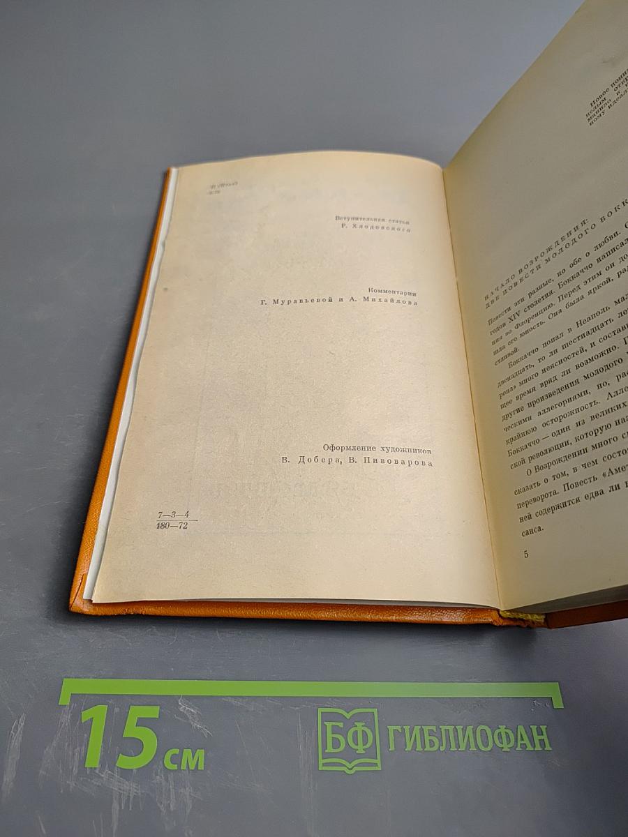 Джованни Боккаччо. Комедия флорентийских нимф Амето. Фьяметта