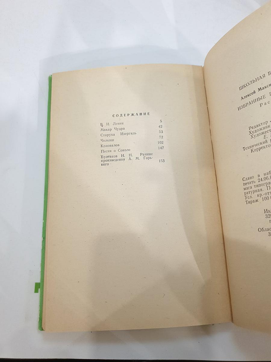 Избранные произведения. Рассказы. Для 6 класса