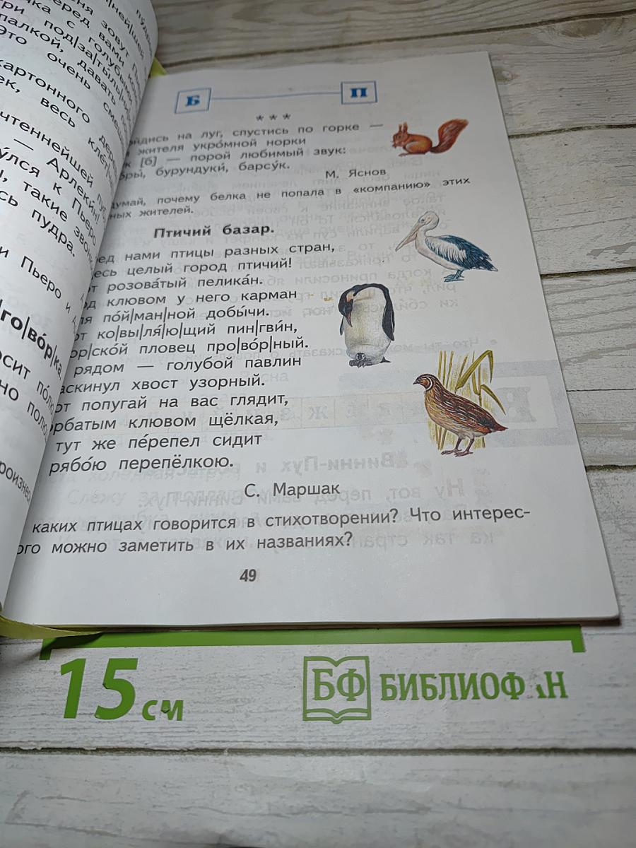 Спутник букваря 1 класс