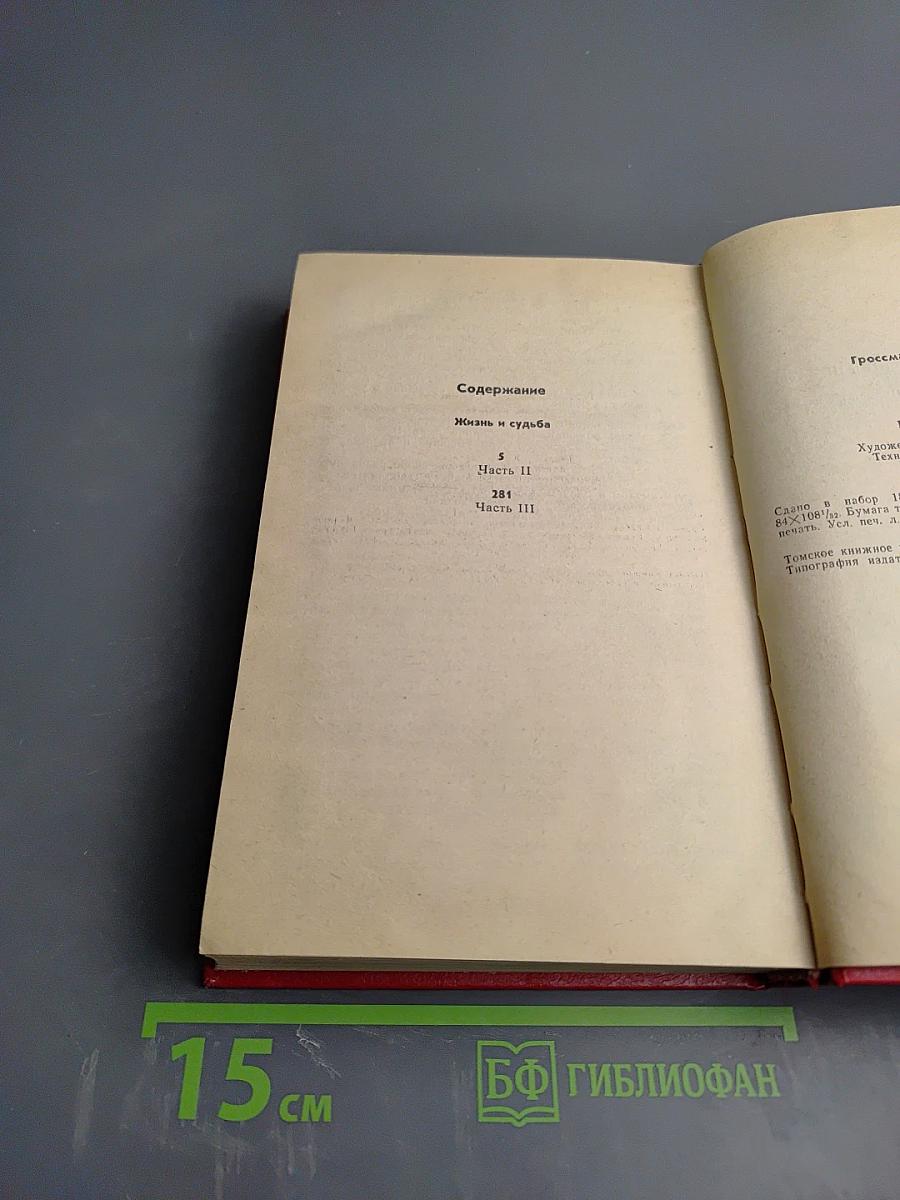 Жизнь и судьба. Том 2. Части II и III