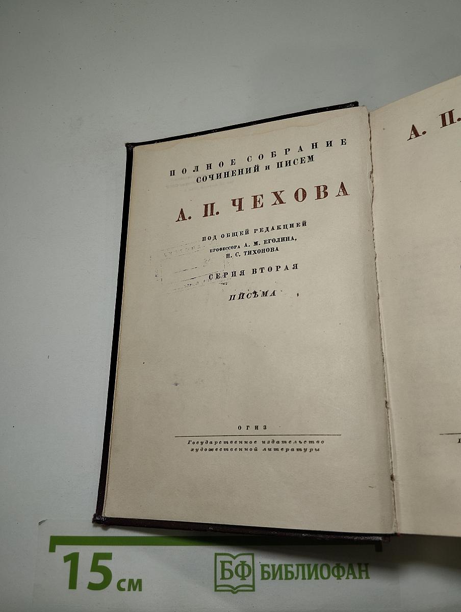 Полное собрание сочинений и писем А. П. Чехова. Том XIII. Письма (1875-1887)