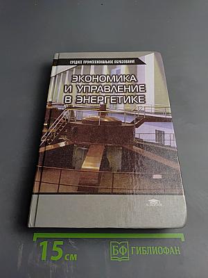 Экономика и управление в энергетике