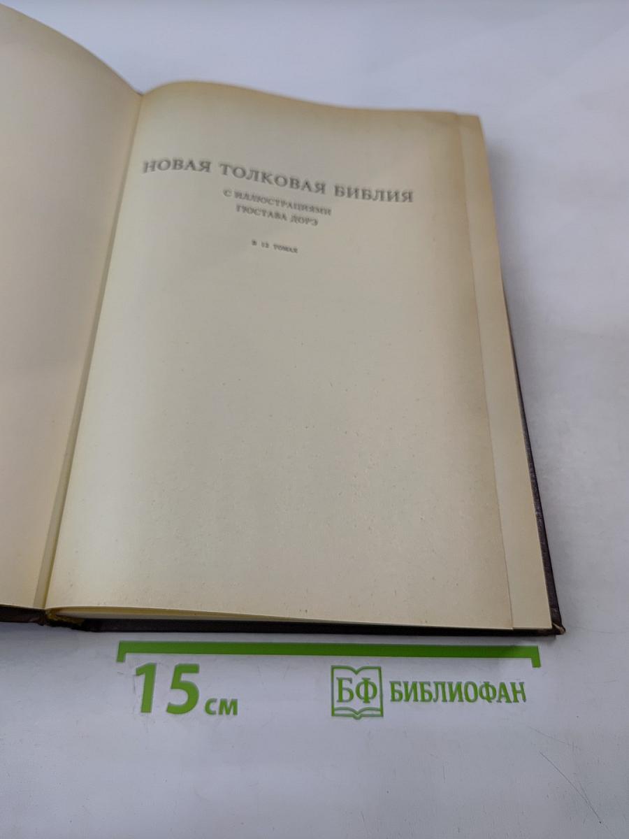 Новая Толковая Библия. С иллюстрациями Гюстава Доре. Том 1