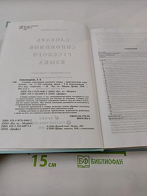 Словарь синонимов русского языка