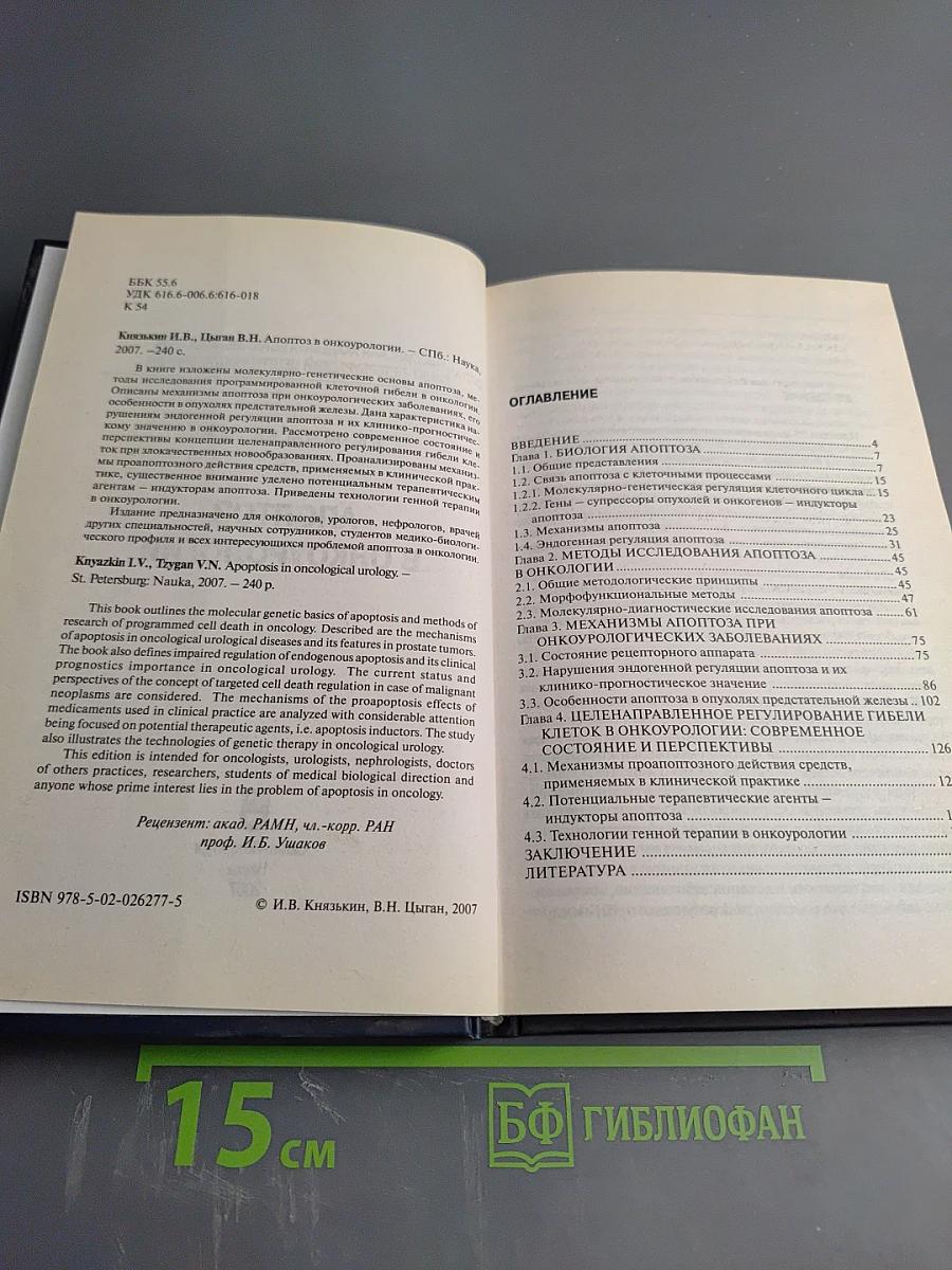 Апоптоз в онкоурологии