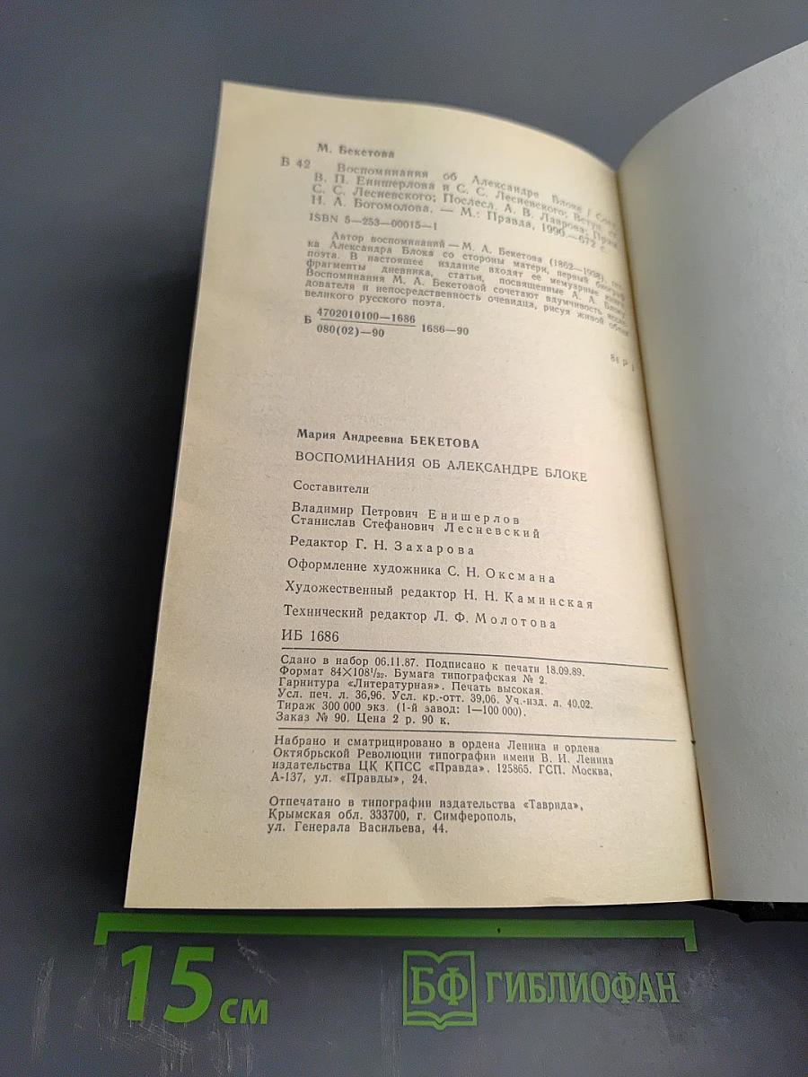 Воспоминания об Александре Блоке