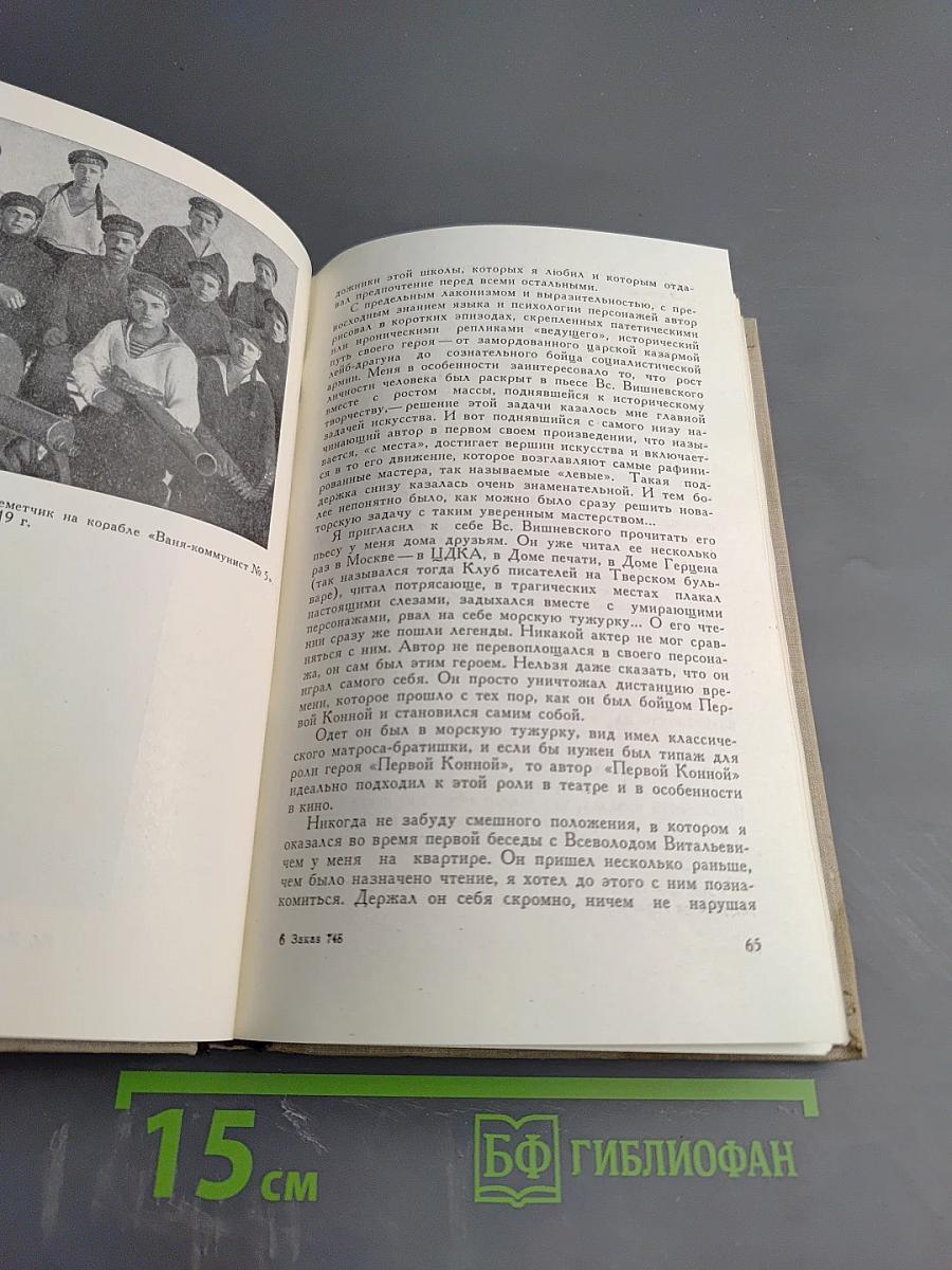 Писатель-боец. Воспоминания о Всеволоде Вишневском