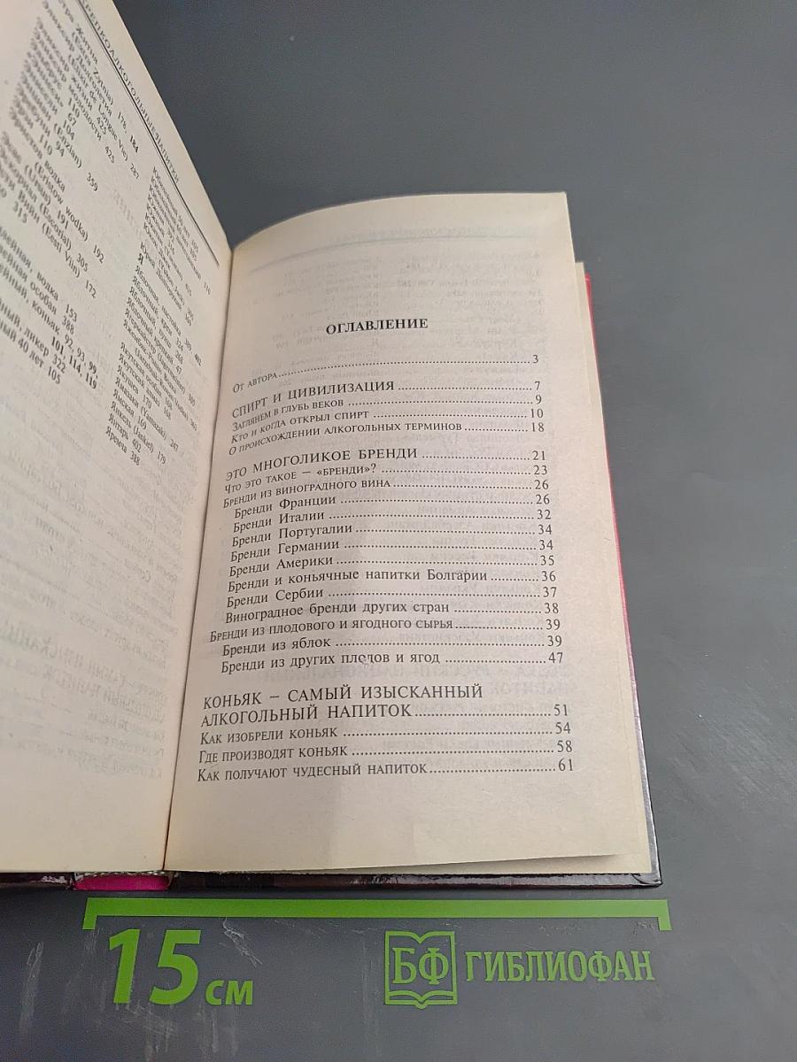 Крепкоалкогольные напитки