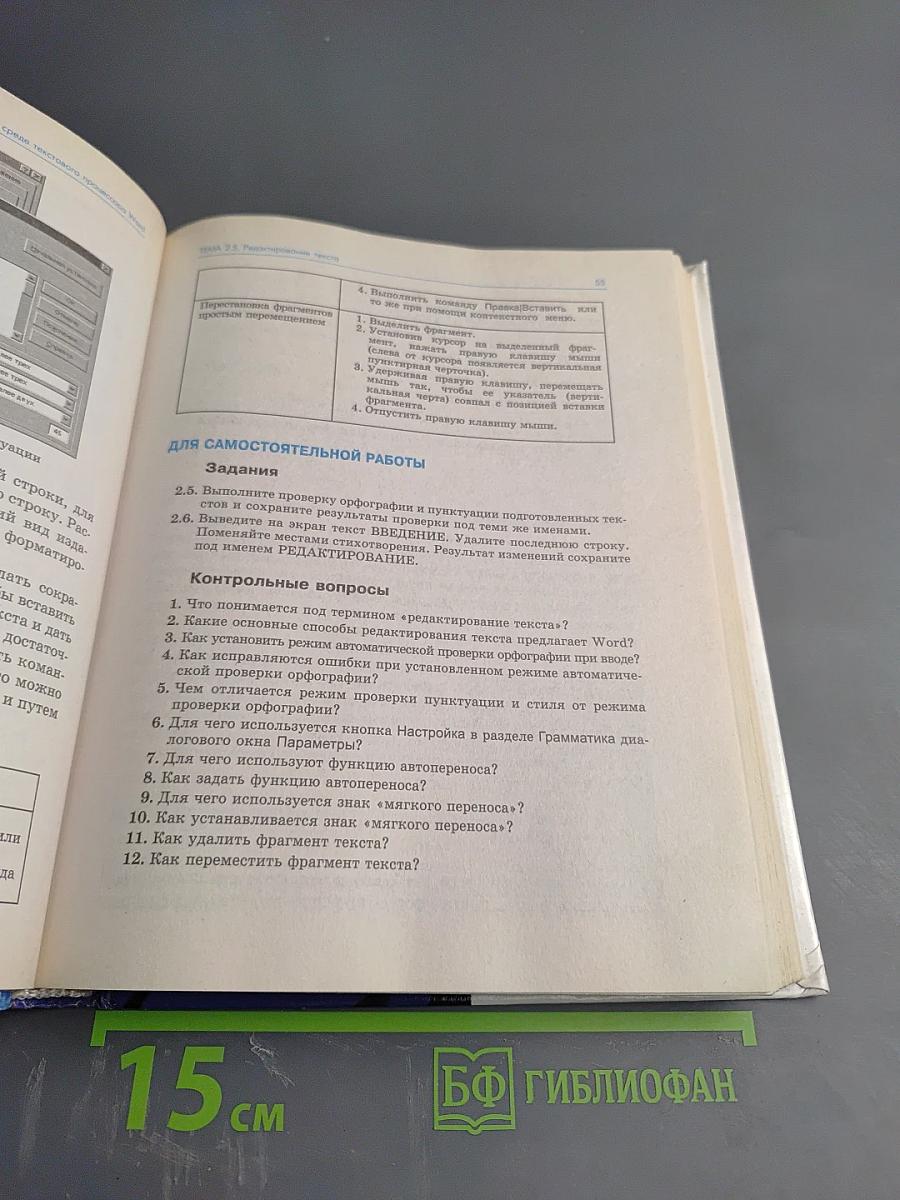 Информатика 10-11 класс