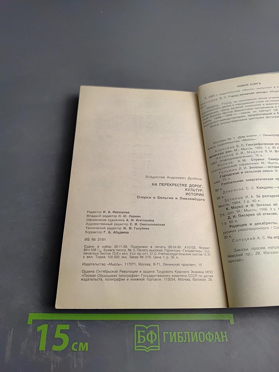 На перекрестке дорог, культур, истории. Очерки о Бельгии и Люксембурге