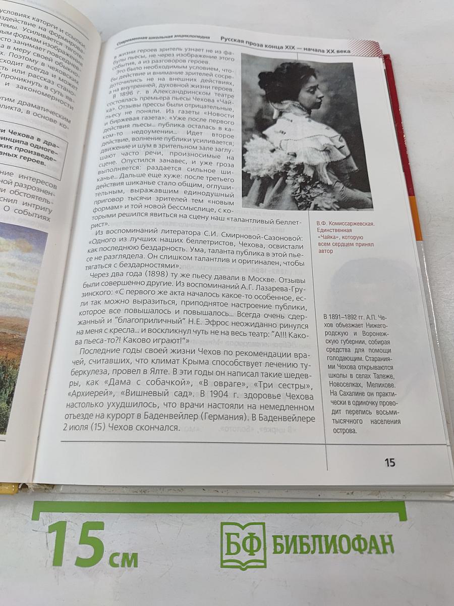 Современная школьная энциклопедия: Русская литература XIX-XX веков