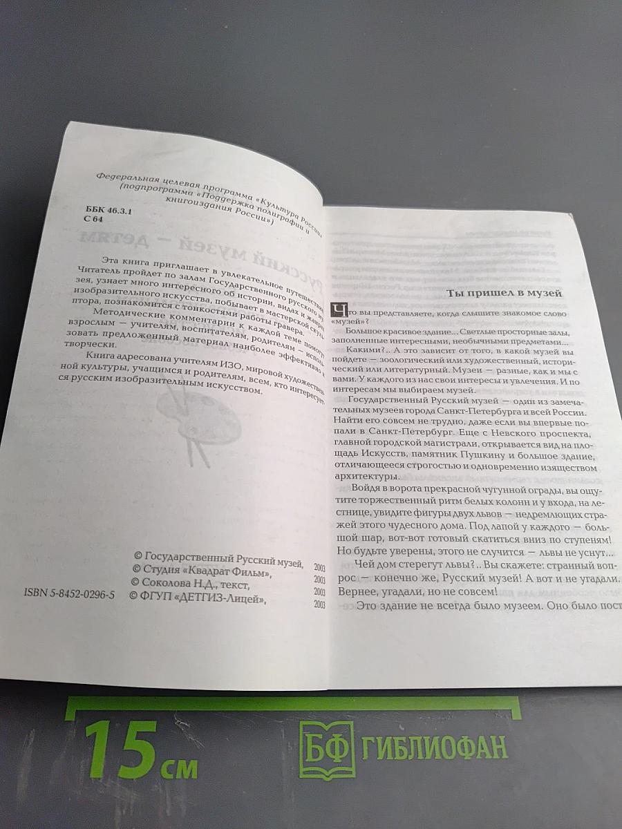 Русский музей - детям. Беседы об изобразительном искусстве