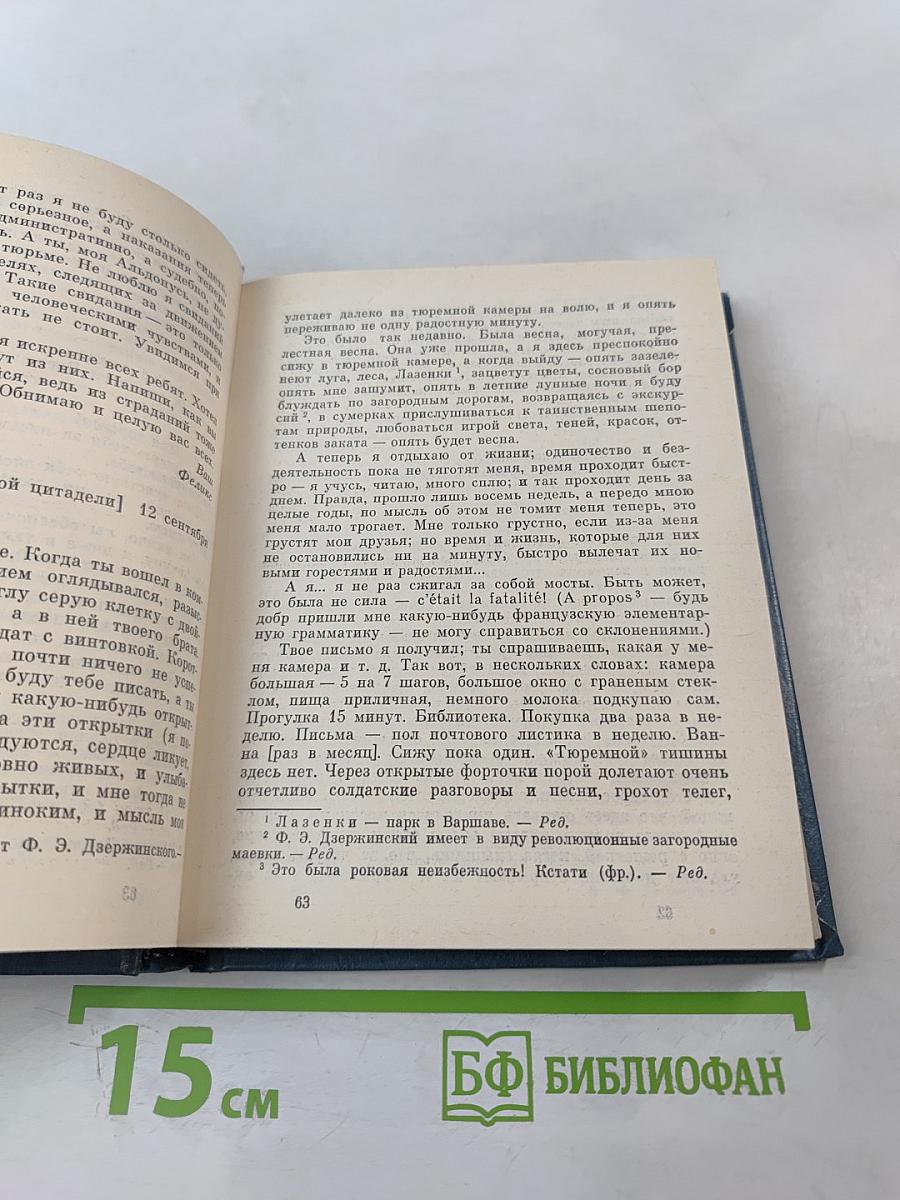 Феликс Дзержинский. Дневник заключенного. Письма