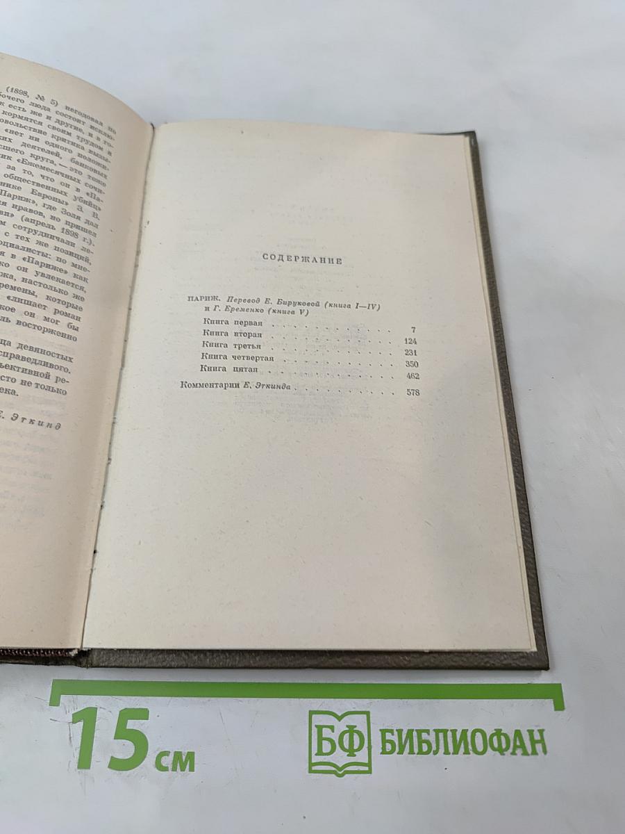 Собрание сочинений. Том девятнадцатый. Три города. Париж