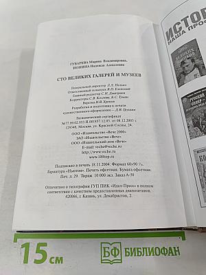 100 великих галерей и музеев