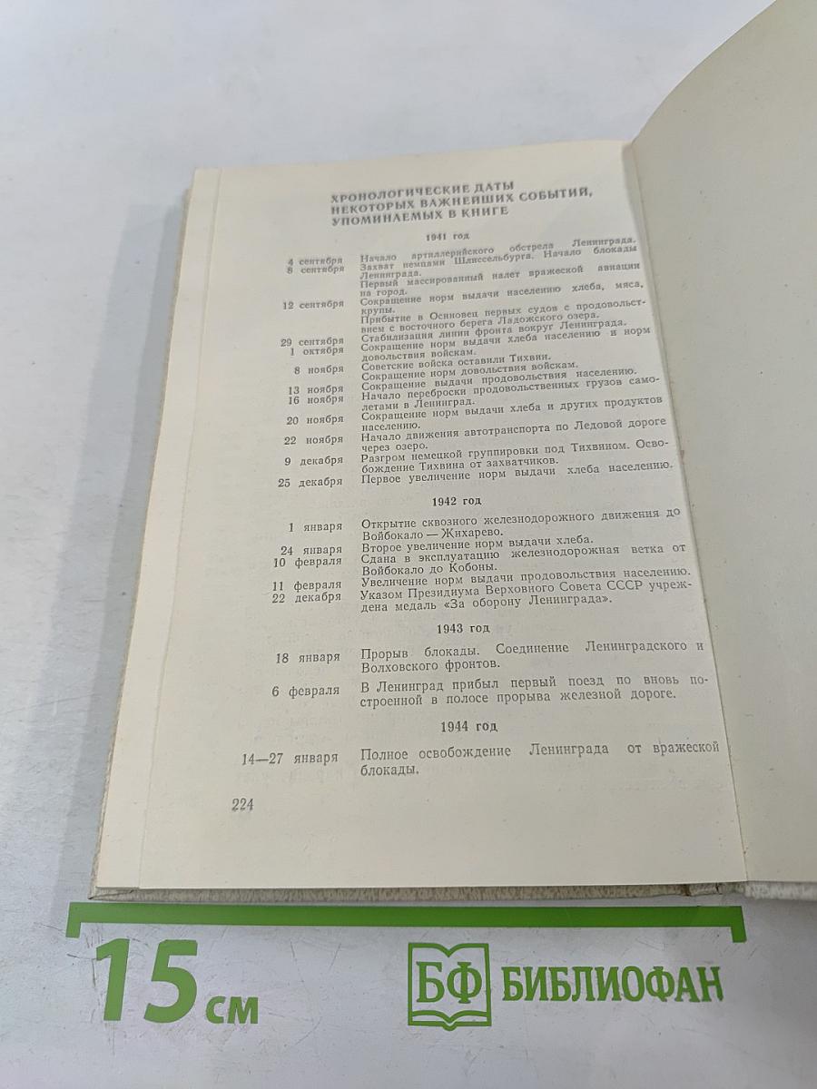 Ленинград в блокаде