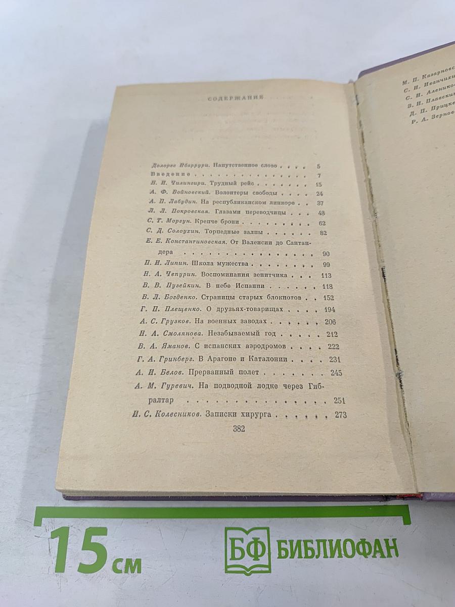 Ленинградцы в Испании