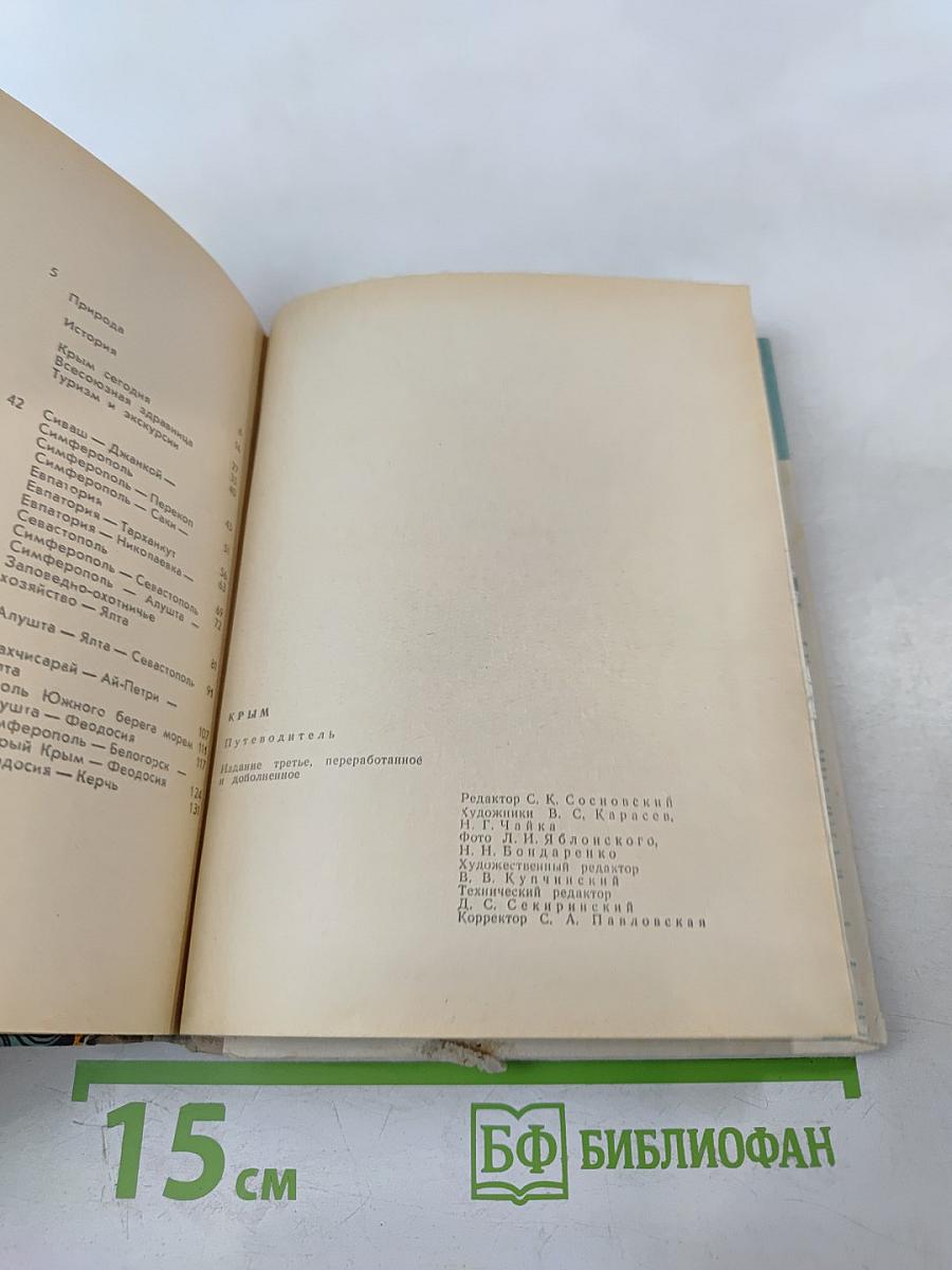Путеводитель КРЫМ