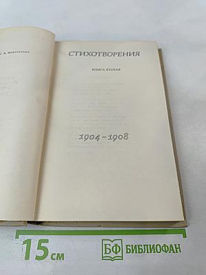 Собрание сочинений в шести томах. Том 2. Стихотворения 1904-1908